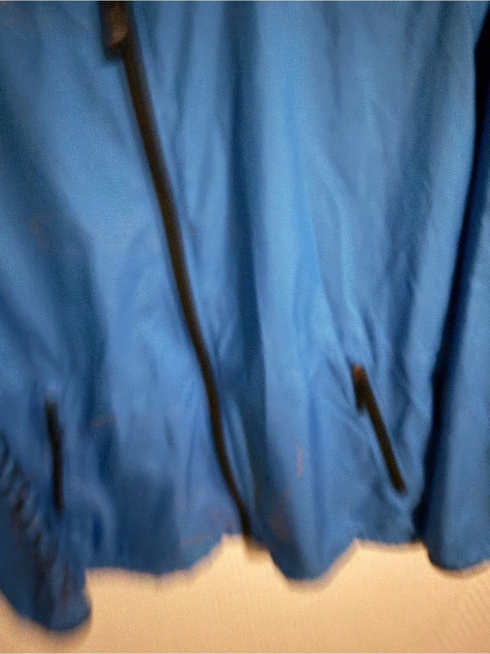 The North Face Men's Bright Blue Hooded Windbreaker